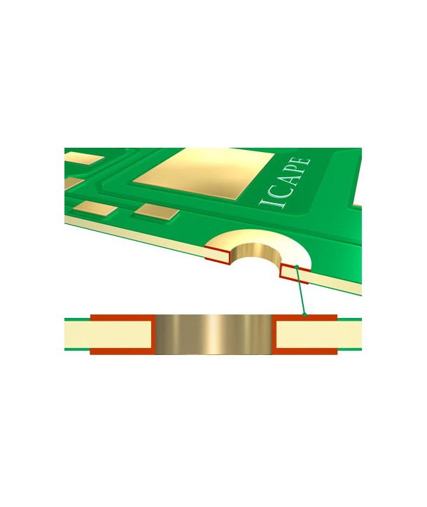 Circuit Imprimé Double Face - ICAPE SHOP - PCB en ligne